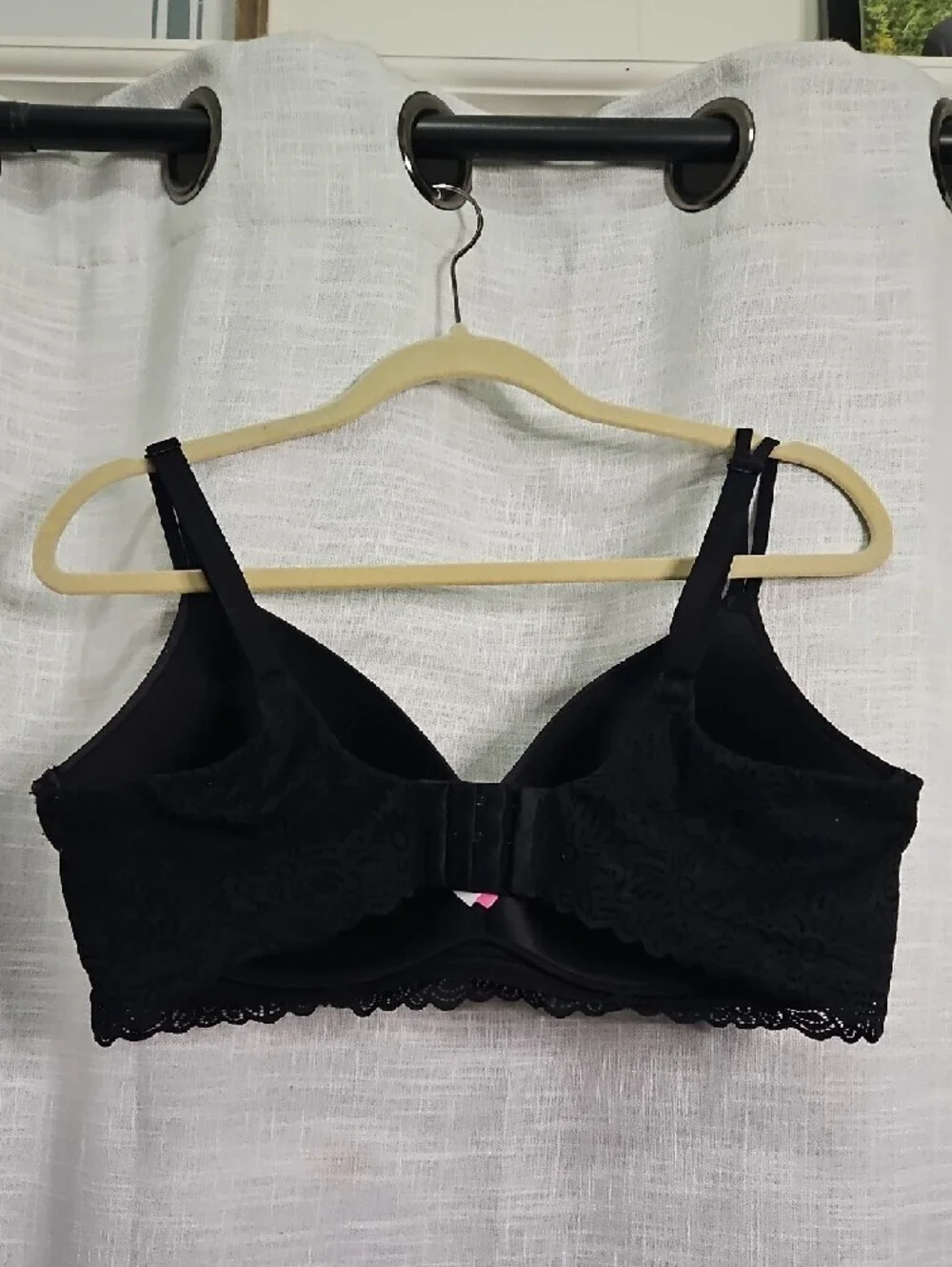 T-Shirt Bra with Lace Band